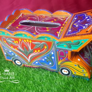 Tissue Box – Wooden Truck